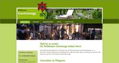 Desktop Screenshot of bellheimer-gartentage.de